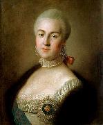 Pietro Antonio Rotari Portrait of Grand Duchess Yekaterina Alexeyevna oil
